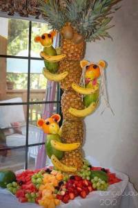 49 Fruit Monkeys climbing Fruit pineapple